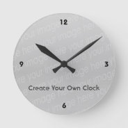 Create Your Own Clock - Style 4 at Zazzle