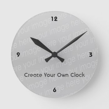Create Your Own Clock - Style 4 by DigitalDreambuilder at Zazzle