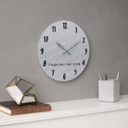 Create Your Own Clock - Style 5 at Zazzle