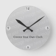 Create Your Own Clock - Style 7 at Zazzle