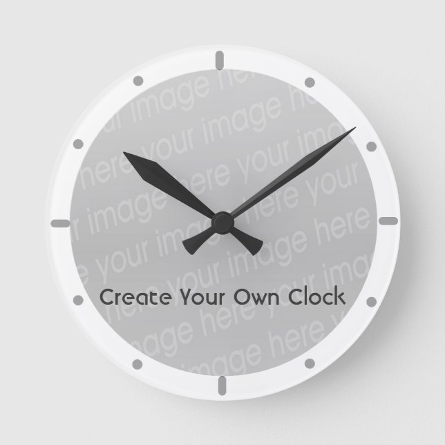 Create Your Own Clock - Style 8 (Front)