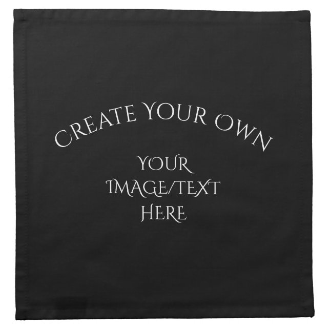 Create Your Own Cloth Napkin (Front)