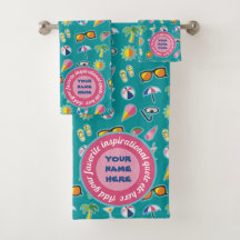 Create Your Own Coastal Pattern Monogram Teal