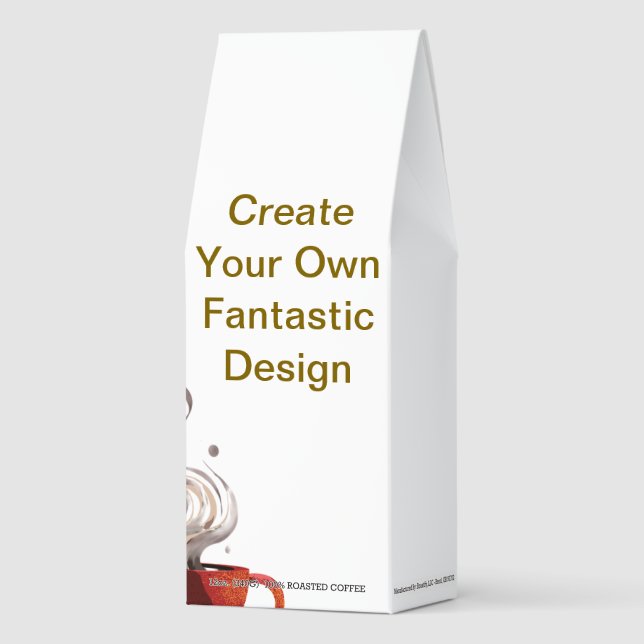 Create Your Own Coffee Bag Design Roasted Coffee (Front)