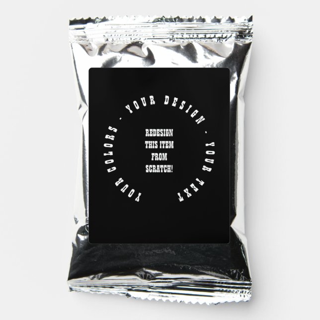 Create Your Own Coffee Drink Mix (Front)