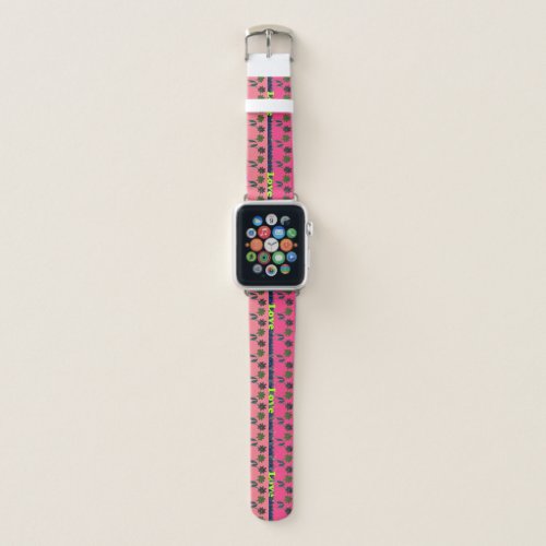 Create Your Own Colorful All_Over Print  Apple Watch Band