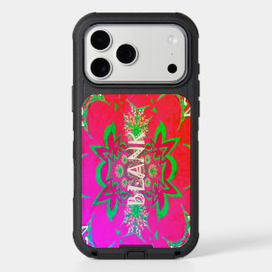 Create Your Own Colorful Blank Monogrammed design iPhone 17 Pro Max Case
