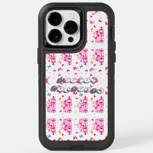Create Your Own Colorful cute pretty princess OtterBox iPhone 14 Pro Max Case