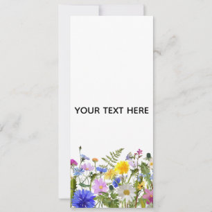 Create Your Own Colorful Floral Invitation