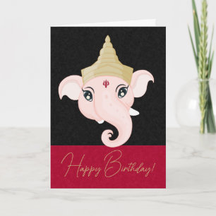 Create Your Own Colorful Ganesh Holiday Card