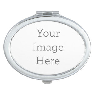 Create Your Own Compact Mirror - Oval