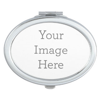 Create Your Own Compact Mirror - Oval