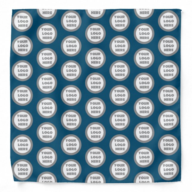 Create Your Own Company Business Logo Bandana (Front)