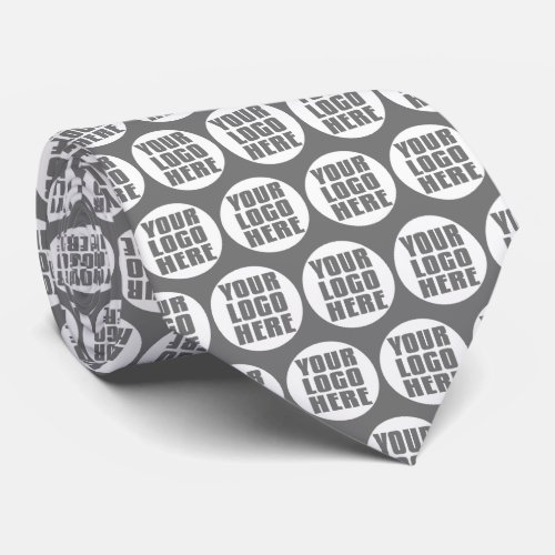 Create Your Own Company Business Logo Neck Tie