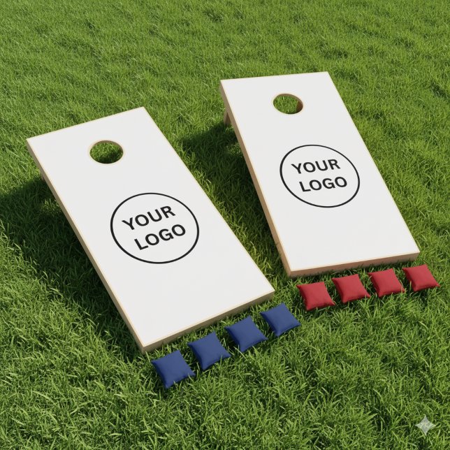 Create Your Own Company Logo Cornhole Boards Set (Creator Uploaded)