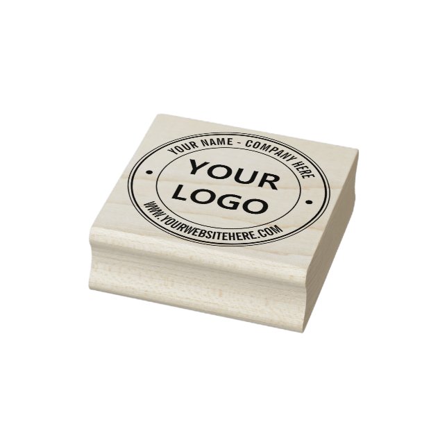 Create Your Own Company Logo Round Stamp Template (Stamp)