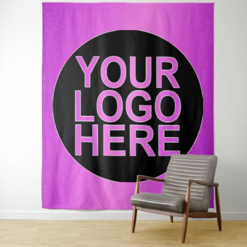 Create Your Own Company Logo Tapestry