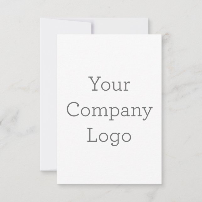 3.5" x 5" Flat Thank You Card (Front)