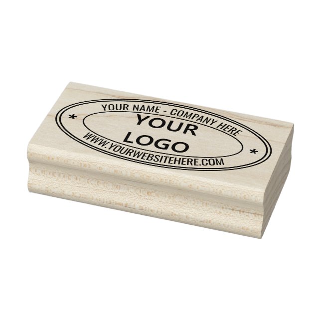 Create Your Own Company Oval Rubber Stamp Template (Stamp)