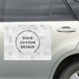Create Your Own Completely Custom Car Magnet