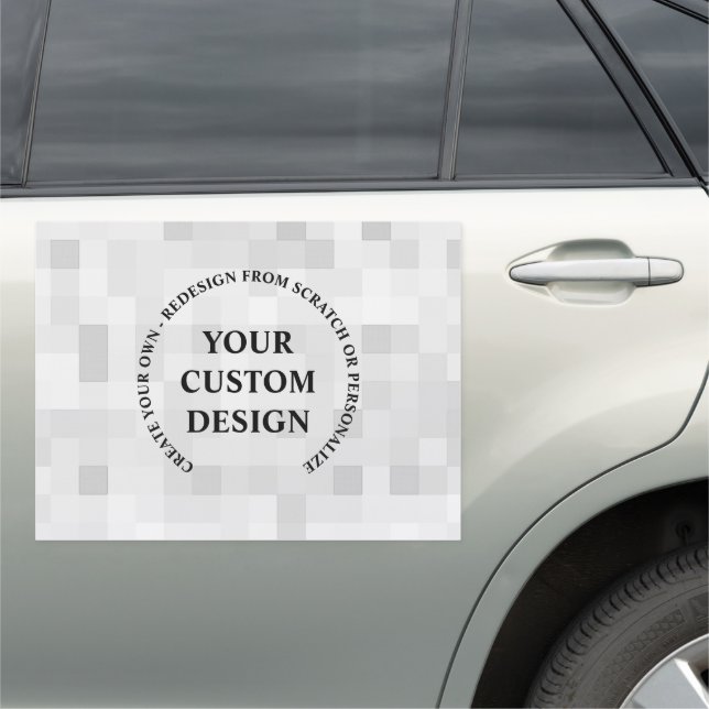 Create Your Own Completely Custom Car Magnet (In Situ)