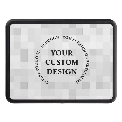 Create Your Own Completely Custom Hitch Cover