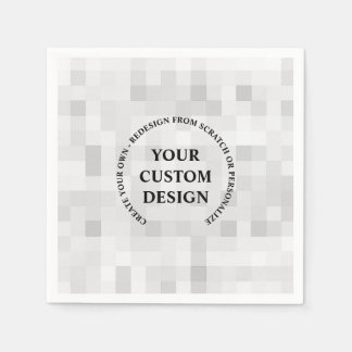 Create Your Own Completely Custom Napkins