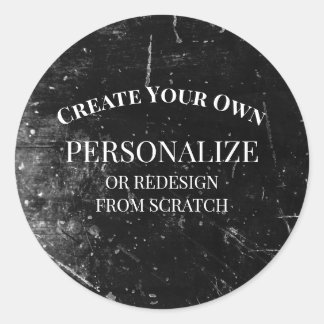 Create Your Own Completely Customized Classic Round Sticker