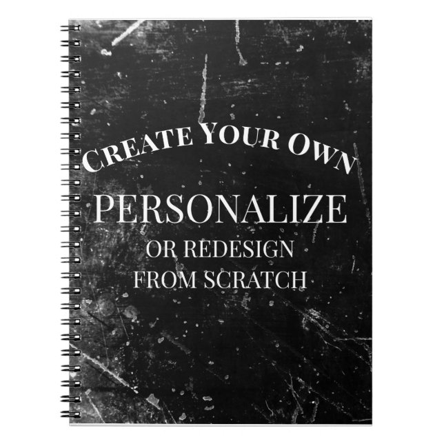 Create Your Own Completely Customized Notebook (Front)