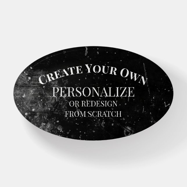 Create Your Own Completely Customized Paperweight (Front)