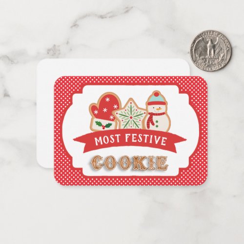 Create Your Own Cookie Award Note Card
