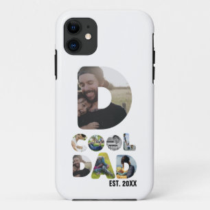 Create your own cool dad 7 letter photo for him iPhone 11 case