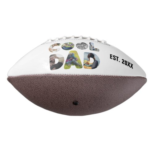 Create your own cool dad 7 letter photo for him football
