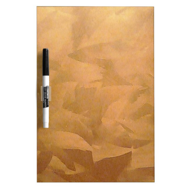 Create Your Own Copper Metallic Hand Brushed Dry-Erase Board (Front)
