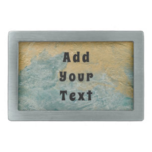 Create Your Own Copper Turquoise Faux Finish Belt Buckle