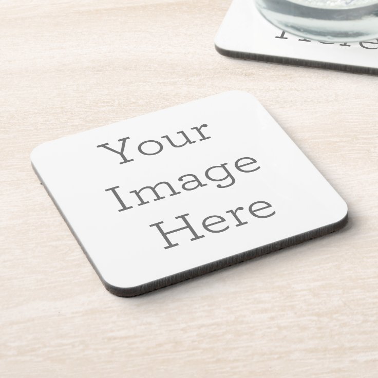 Create Your Own Cork Coaster Zazzle