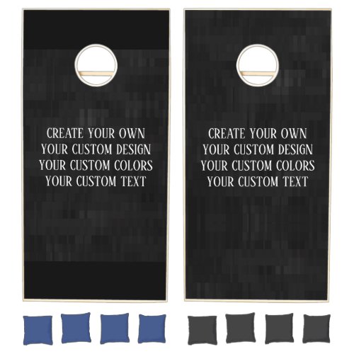 Create Your Own Cornhole Set