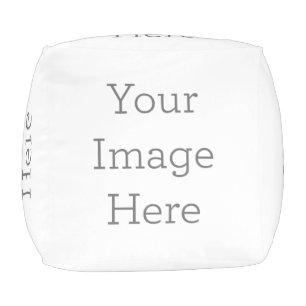 Create Your Own Cotton Cubed Pouf