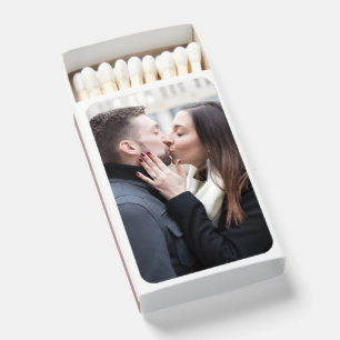 Create Your Own Couple Engagement Photo Matchboxes