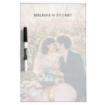 Create your own couple photo personalized dry erase board