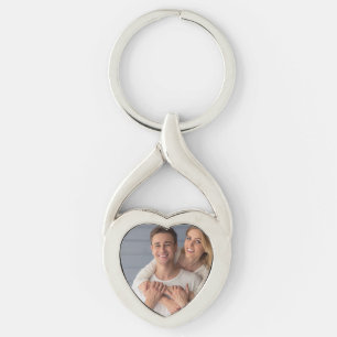 Create Your Own Couples Photo Custom Picture Keychain