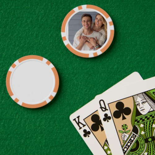 Create Your Own Couples Photo Custom Picture Poker Chips