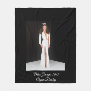 Create your own - cozy blanket! Perfect for dorms Fleece Blanket