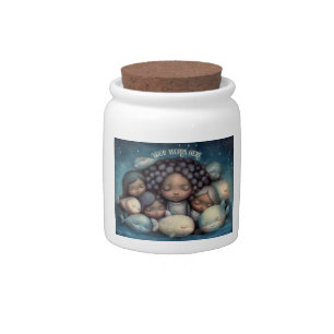 Create Your Own Cozy Friends Mermaids & Fish Wish Candy Jar