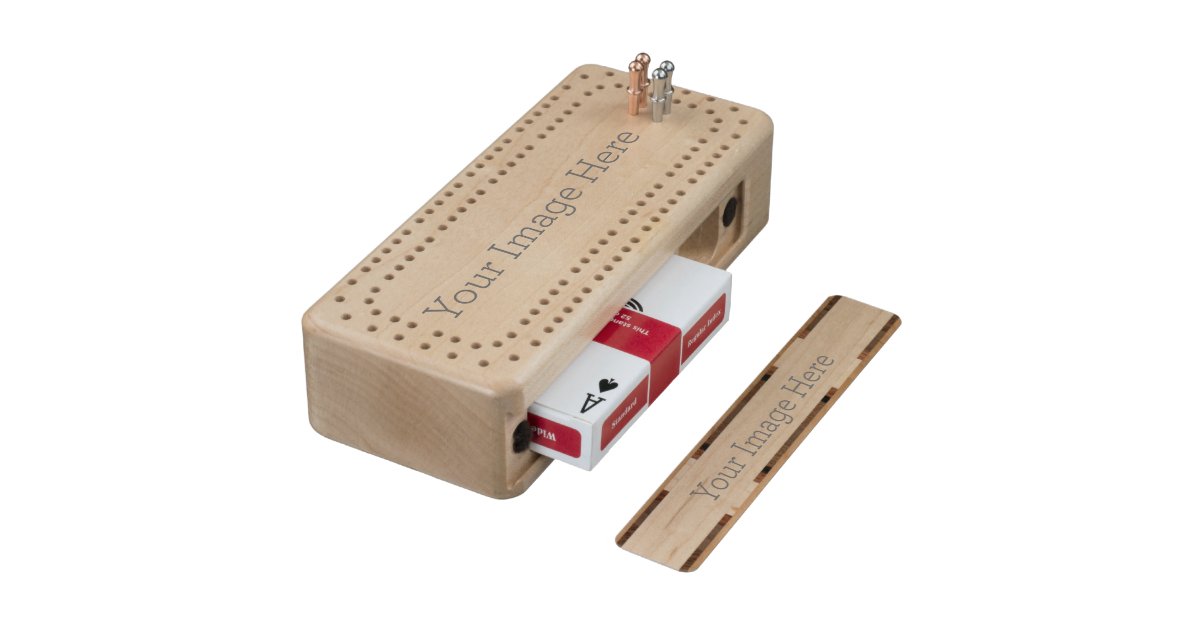 Create Your Own Cribbage Game Board Zazzle