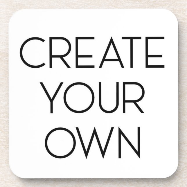 Create Your Own Crossbody Bag Beverage Coaster (Front)