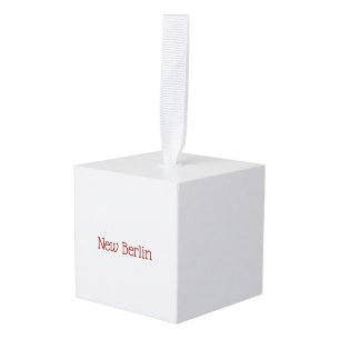 Create Your Own Cube Ornament