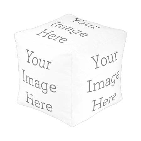 Create Your Own Cube Pouf
