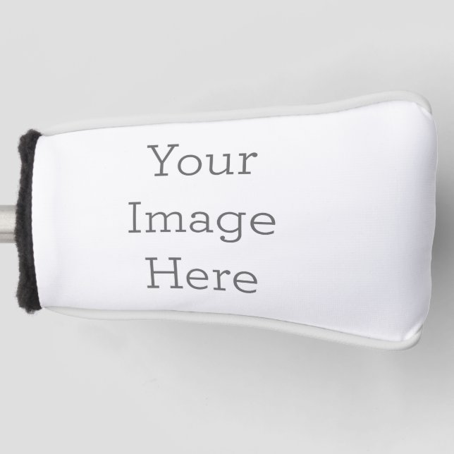 Putter Cover, White (Front)