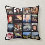 Create your Own Custom 16 Instagram Photo Collage Throw Pillow Create your Own Custom 16 Instagram Photo Collage Throw Pillow